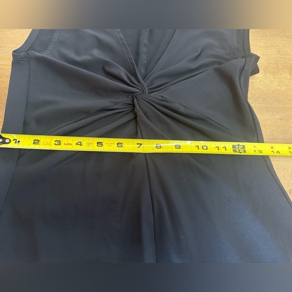 Patagonia Women’s Black Front tie dress Medium - Picture 5 of 8